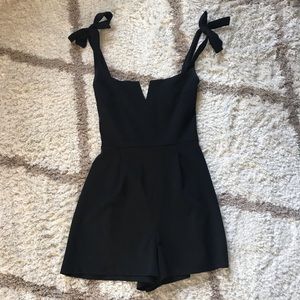 Bershka Black Romper